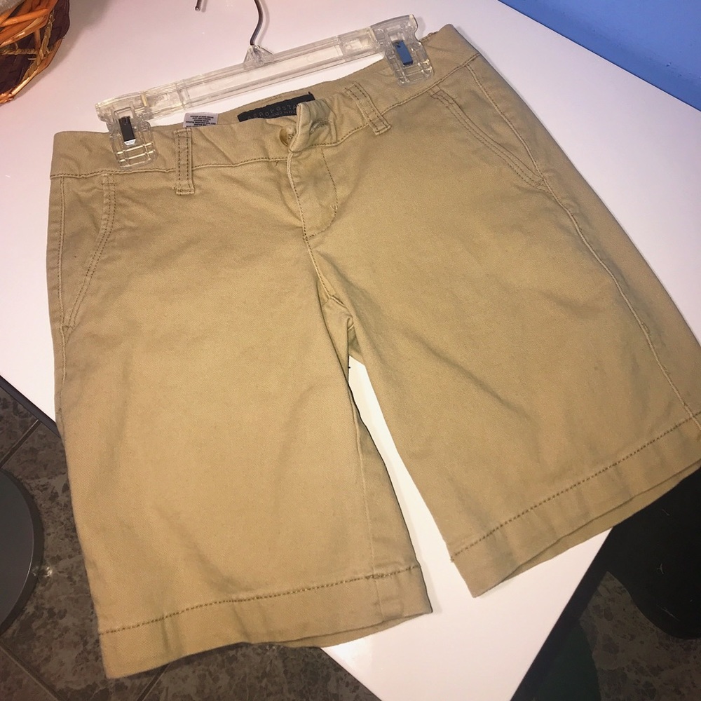Khaki Bermuda Shorts